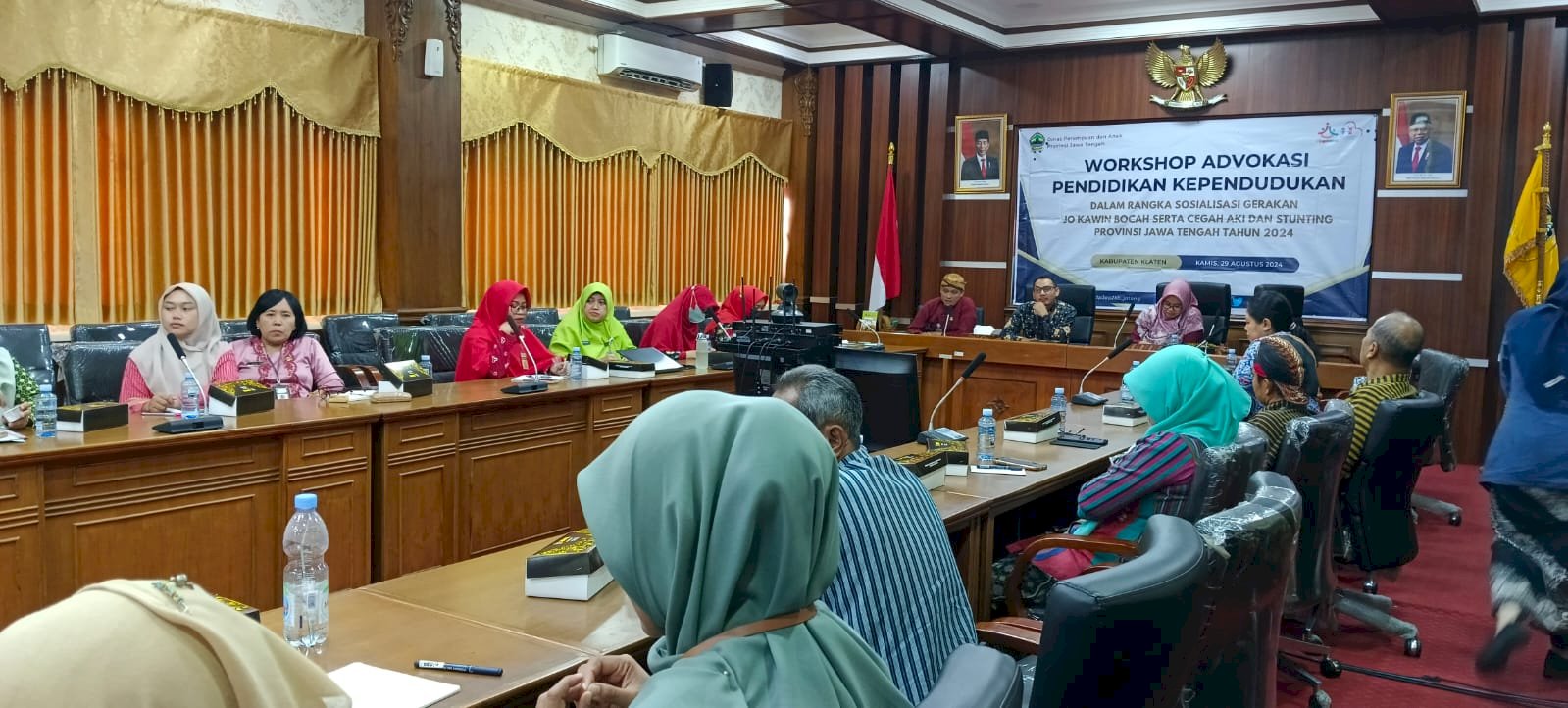 Workshop Advokasi Pendidikan Kependudukan dalam Rangka Sosialisasi Gerakan Jo Kawin Bocah Serta Cegah AKI dan Stunting