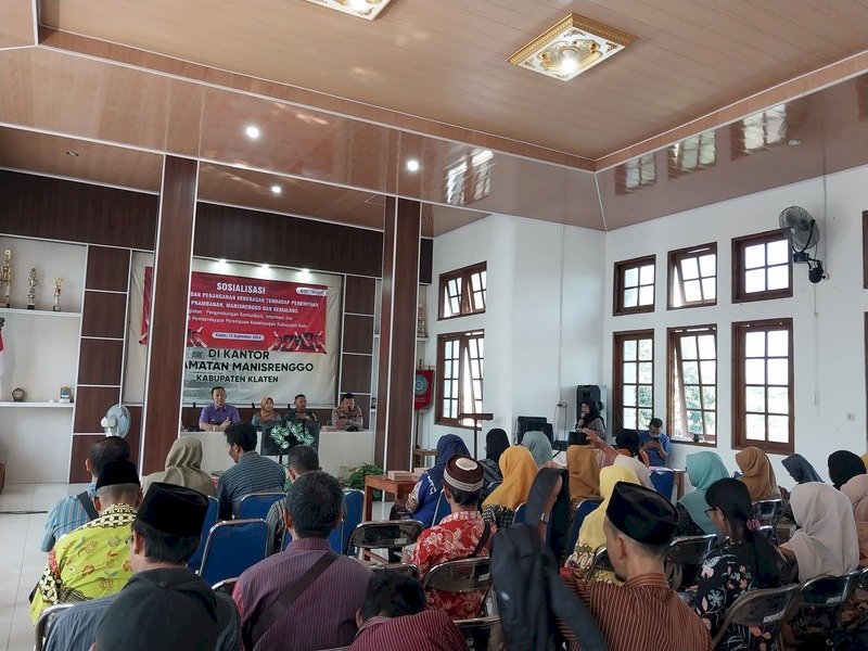 Sosialisasi Lembaga Layanan Pencegahan dan Penanganan Kekerasan Terhadap Perempuan