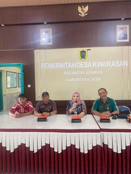 Sosialisasi Penanganan PPKS Di Desa Kwarasan , Juwiring