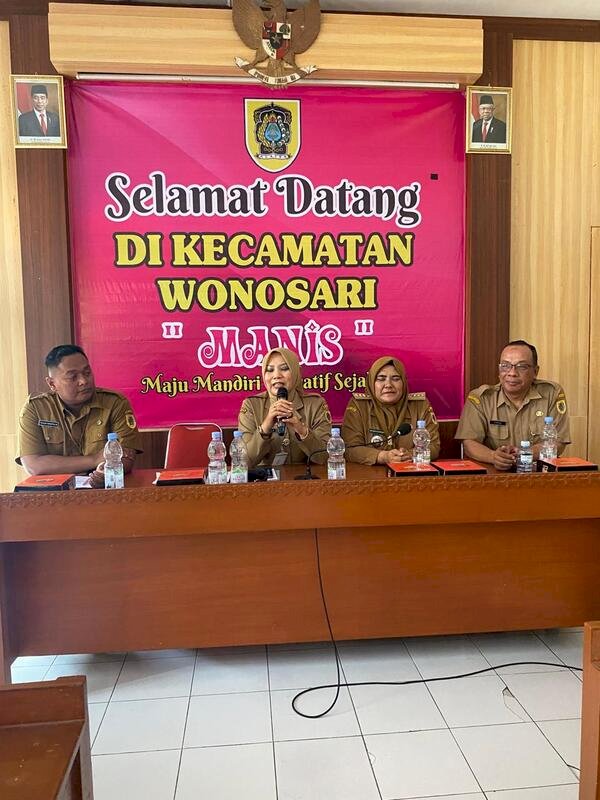 Sosialisasi Penanganan PPKS Di Kecamatan Wonosari.