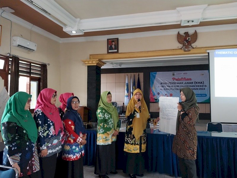 Pelatihan Konvensi Hak Anak (KHA) bagi Tim Pencegahan dan Penanganan Kekerasan di Satuan Pendidikan (TPPKSP)