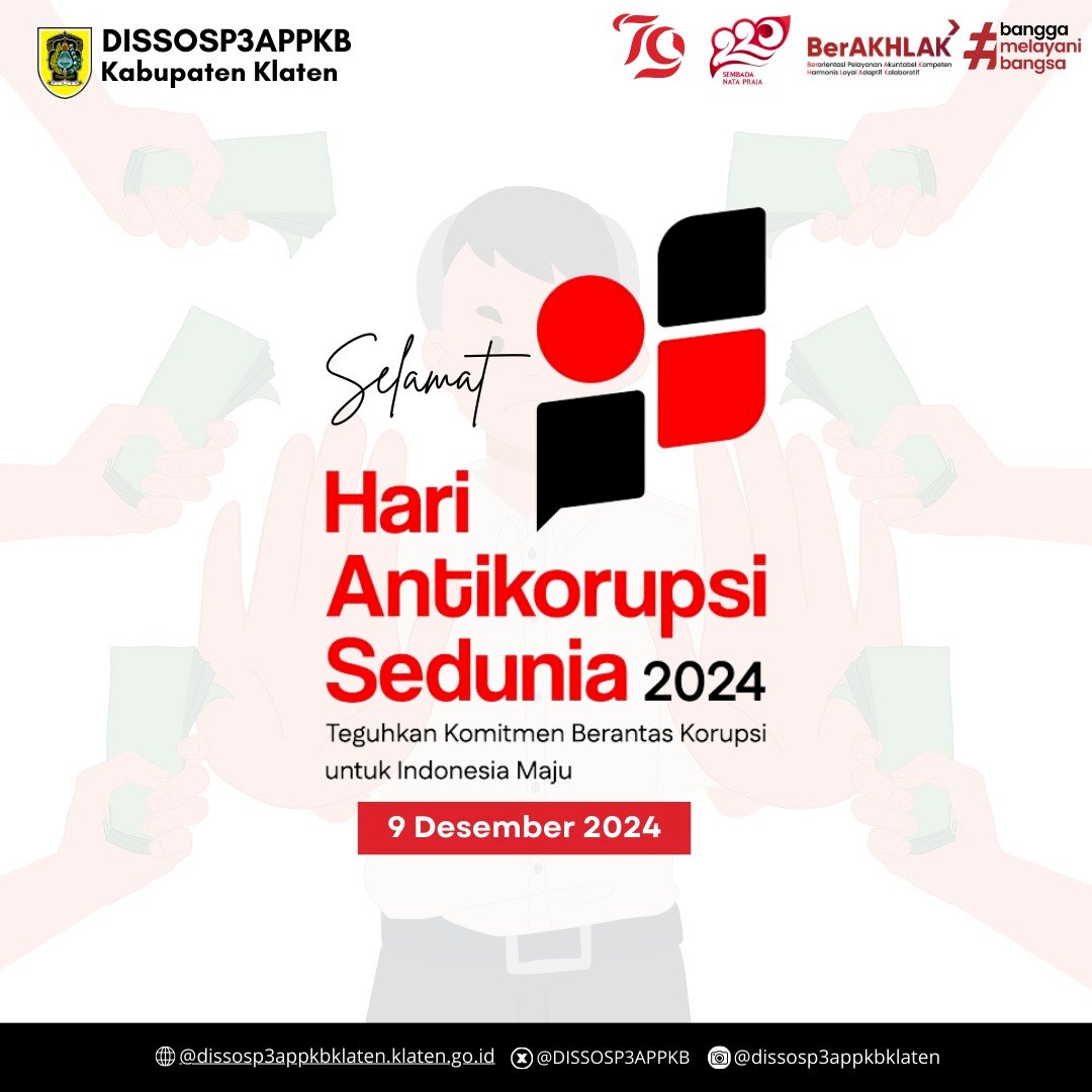 Selamat Hari Anti Korupsi Sedunia 2024