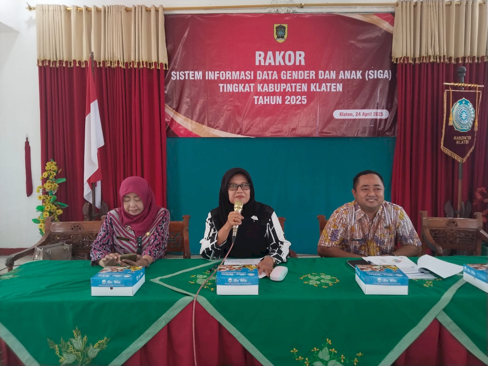 Rapat Koordinasi Sistem Informasi Data Gender dan Anak (SIGA)