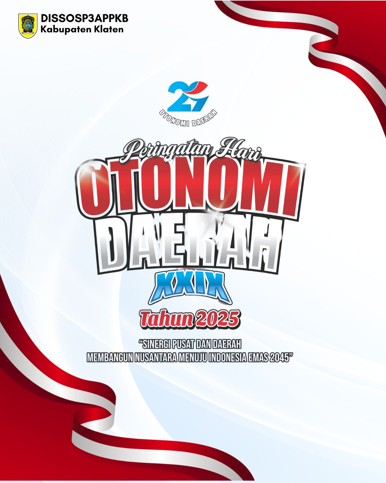 Peringatan Hari Otonomi Daerah ke XXIX Tahun 2025