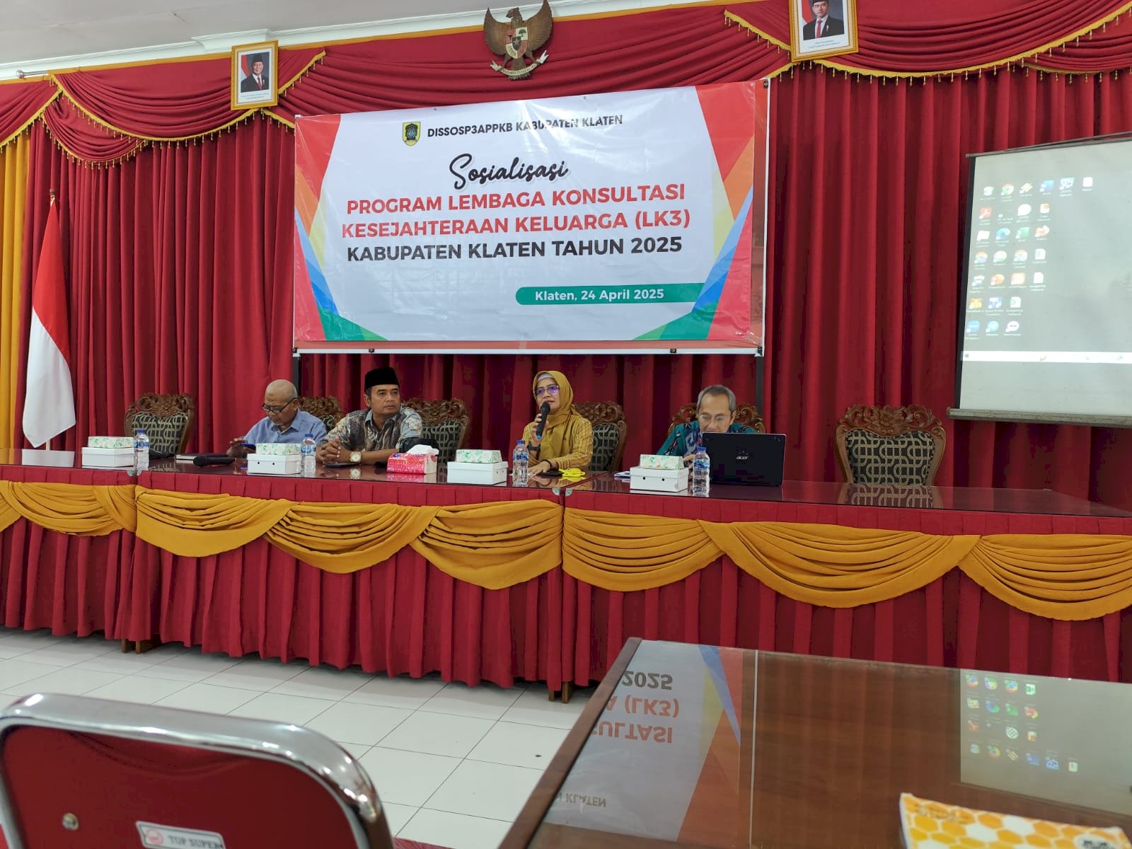 Penguatan Lembaga Konsultasi Kesejahteraan Keluarga (LK3) Tahun 2025 di Kecamatan Jogonalan