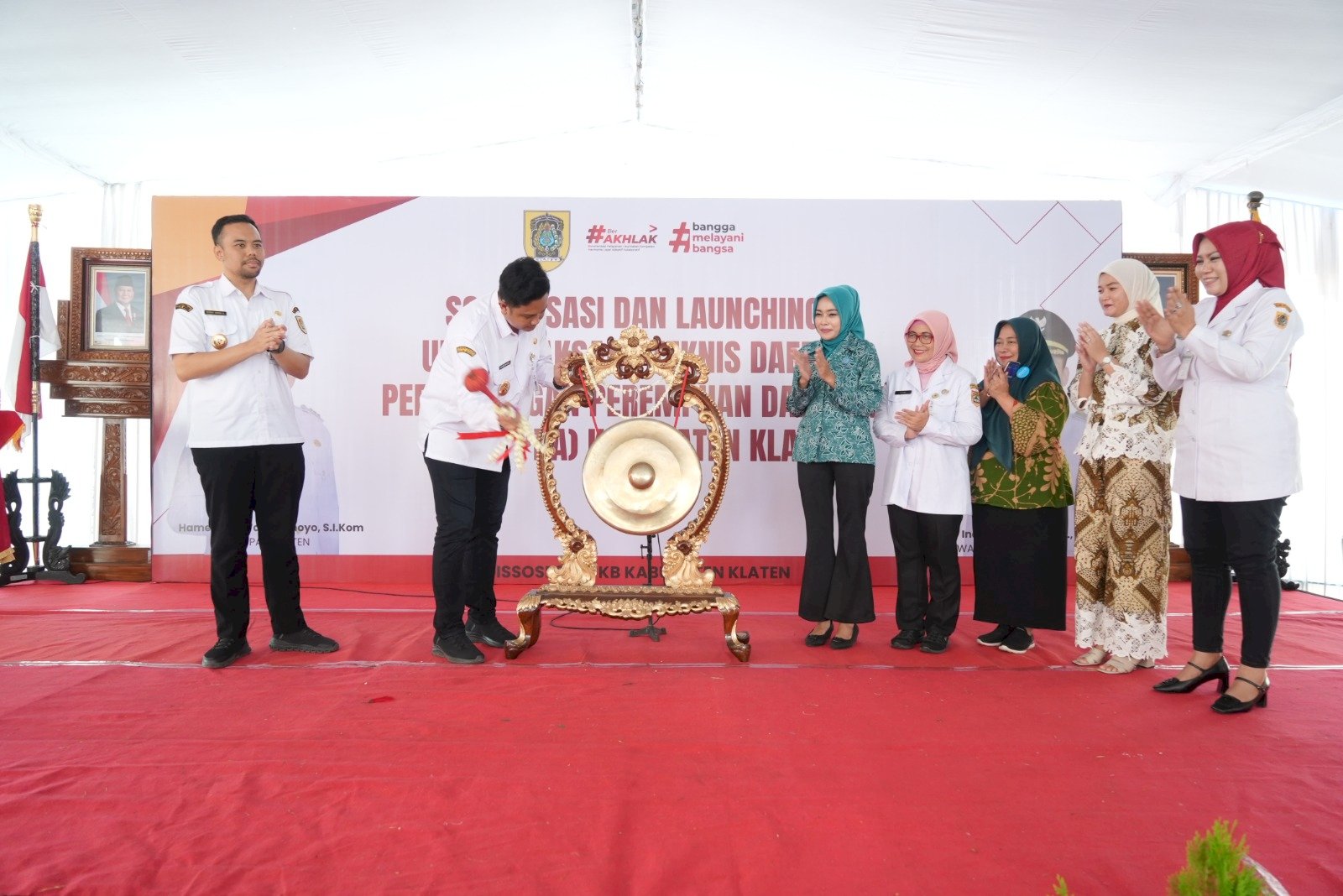 Sosialisasi dan Launching Unit Pelaksana Teknis Daerah Perlindungan Perempuan dan Anak (UPTD PPA) Kabupaten Klaten
