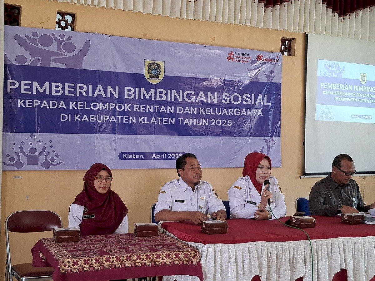 Pemberian Bimbingan Sosial kepada Lanjut Usia di Kecamatan Pedan