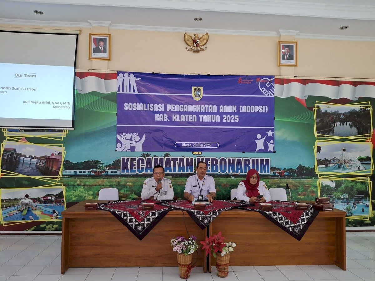 Sosialisasi Pengangkatan Anak di Kecamatan Kebonarum dan Klaten Selatan