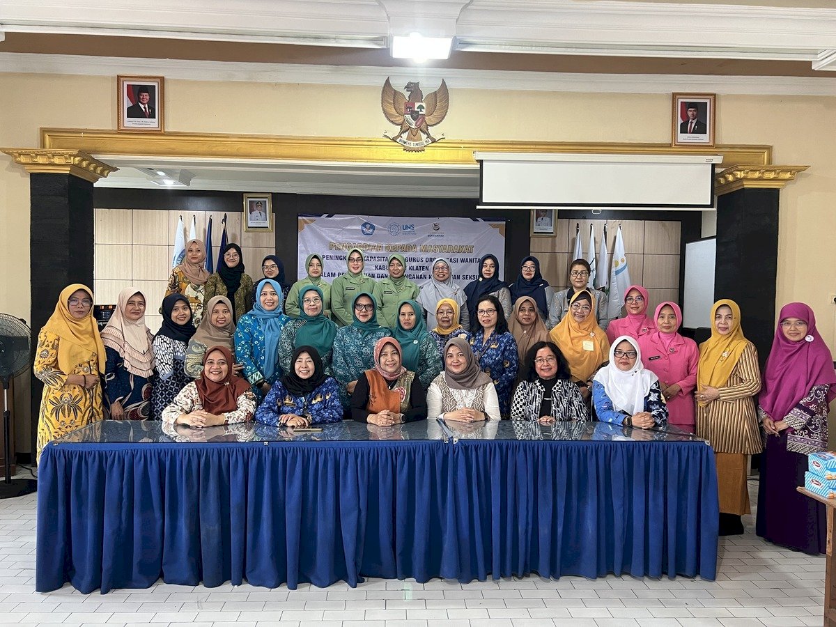Penguatan Kapasitas Organisasi Perempuan Klaten dalam Cegah dan Tangani Kekerasan Seksual Bersama UNS