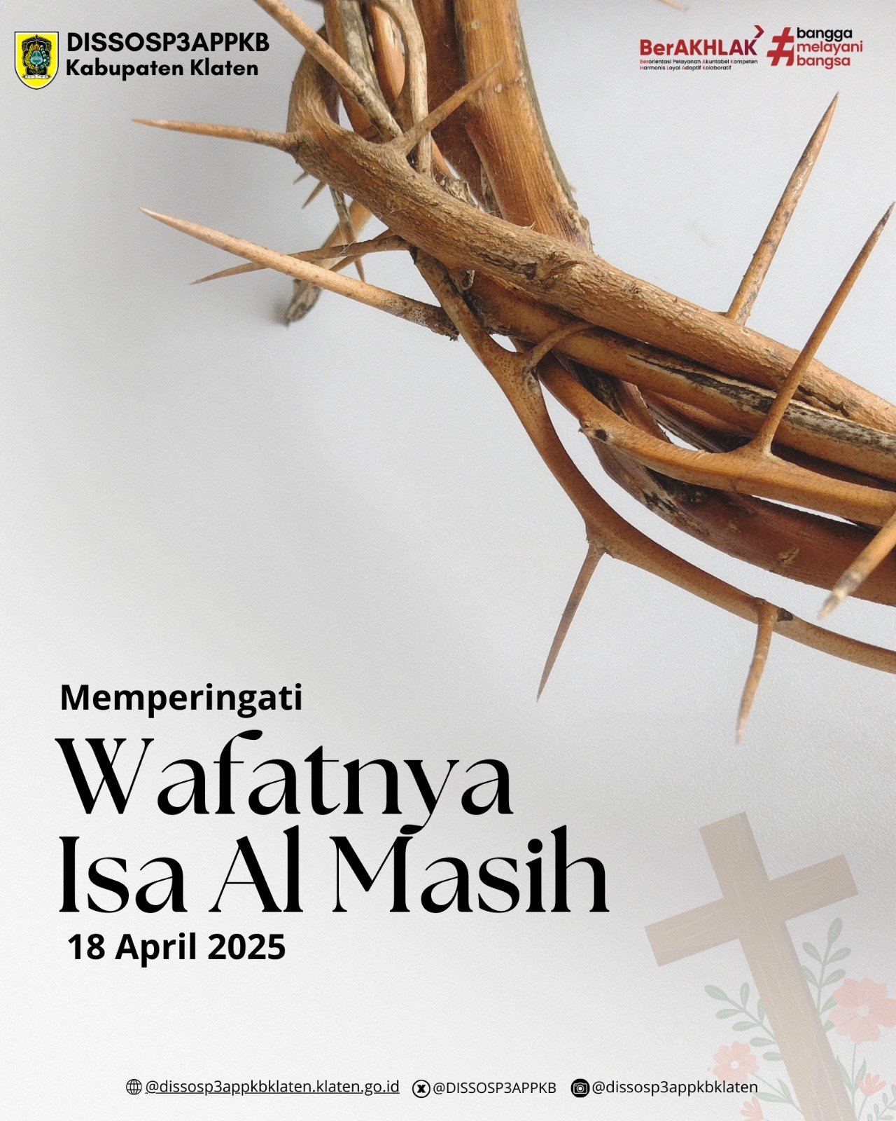 Memperingati Wafatnya Isa Al Masih