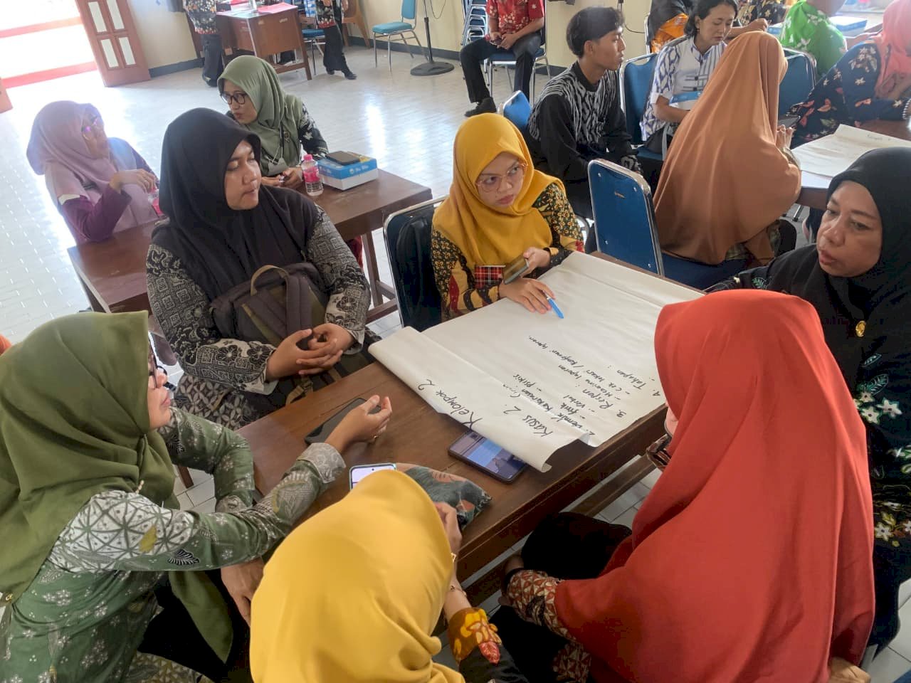 Pelatihan Manajemen Kasus Bagi TPPKSP SMP dan MTs di Kabupaten Klaten.