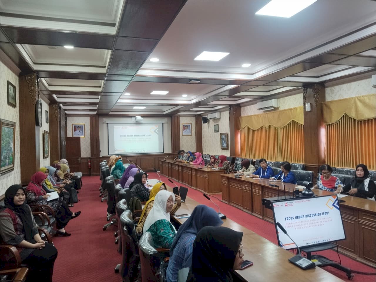 DINSOSP3APPKB Klaten Gelar FGD Peran Multistakeholder dalam Pencegahan dan Penanganan Kekerasan terhadap Perempuan