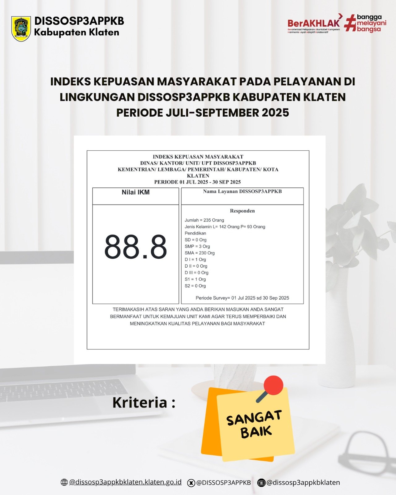 Survei Kepuasan Masyarakat