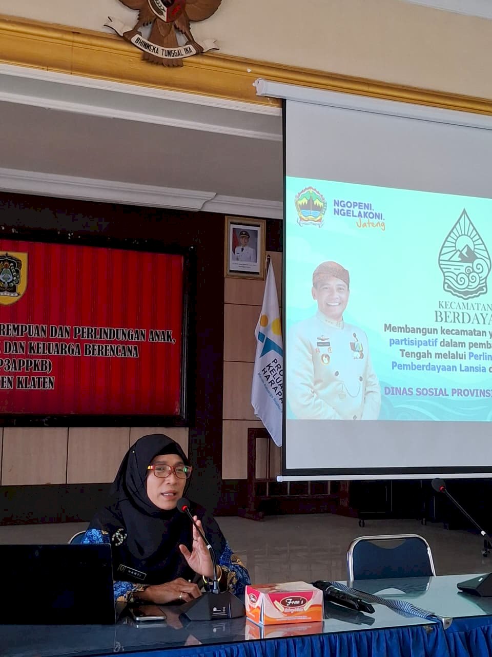 Sosialisasi Kecamatan Berdaya oleh DISSOSP3APPKB Kabupaten Klaten