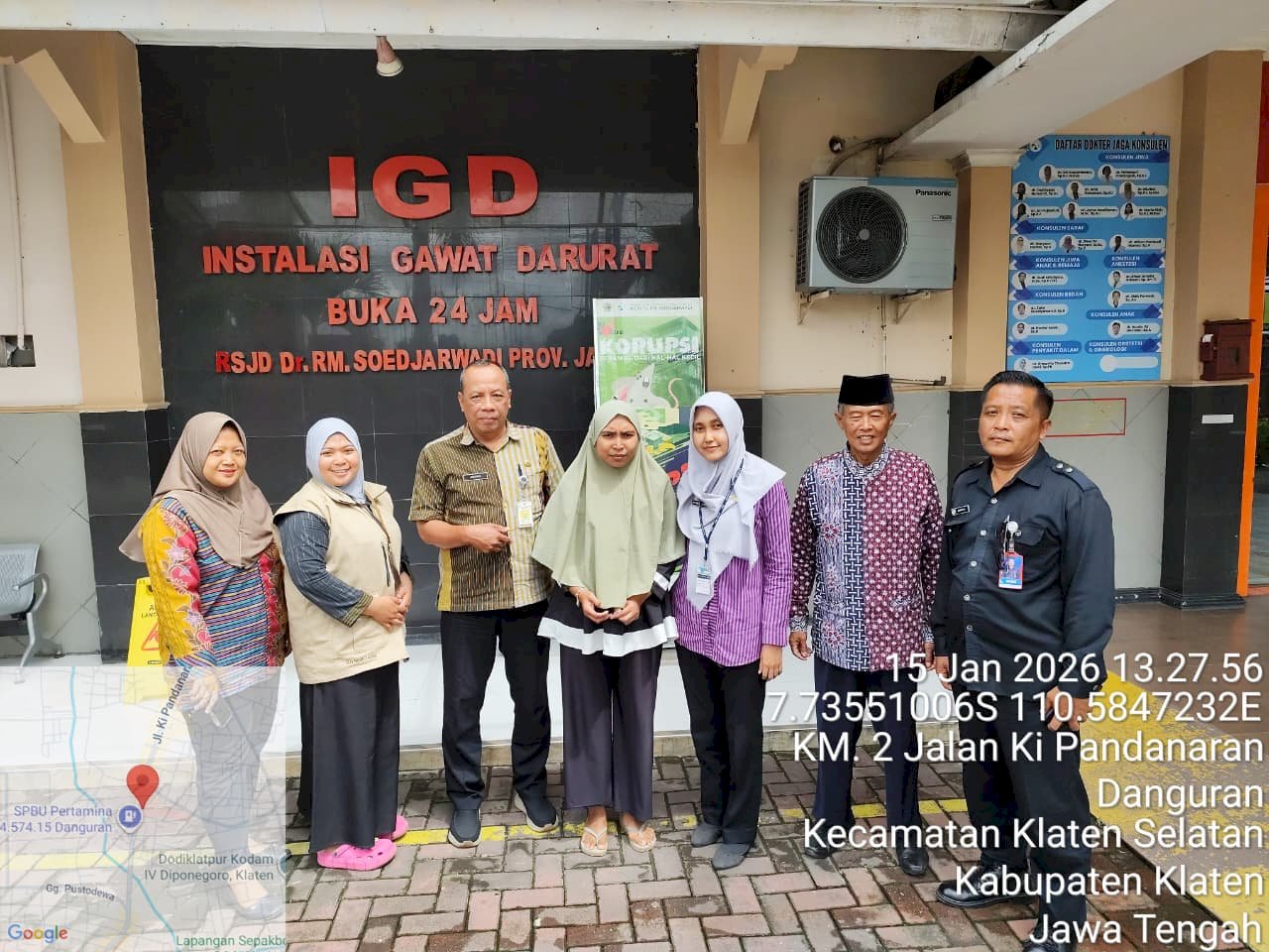 Tim  Rehabsos DISSOSP3APPKB lakukan koordinasi terkait pegaduan PPKS