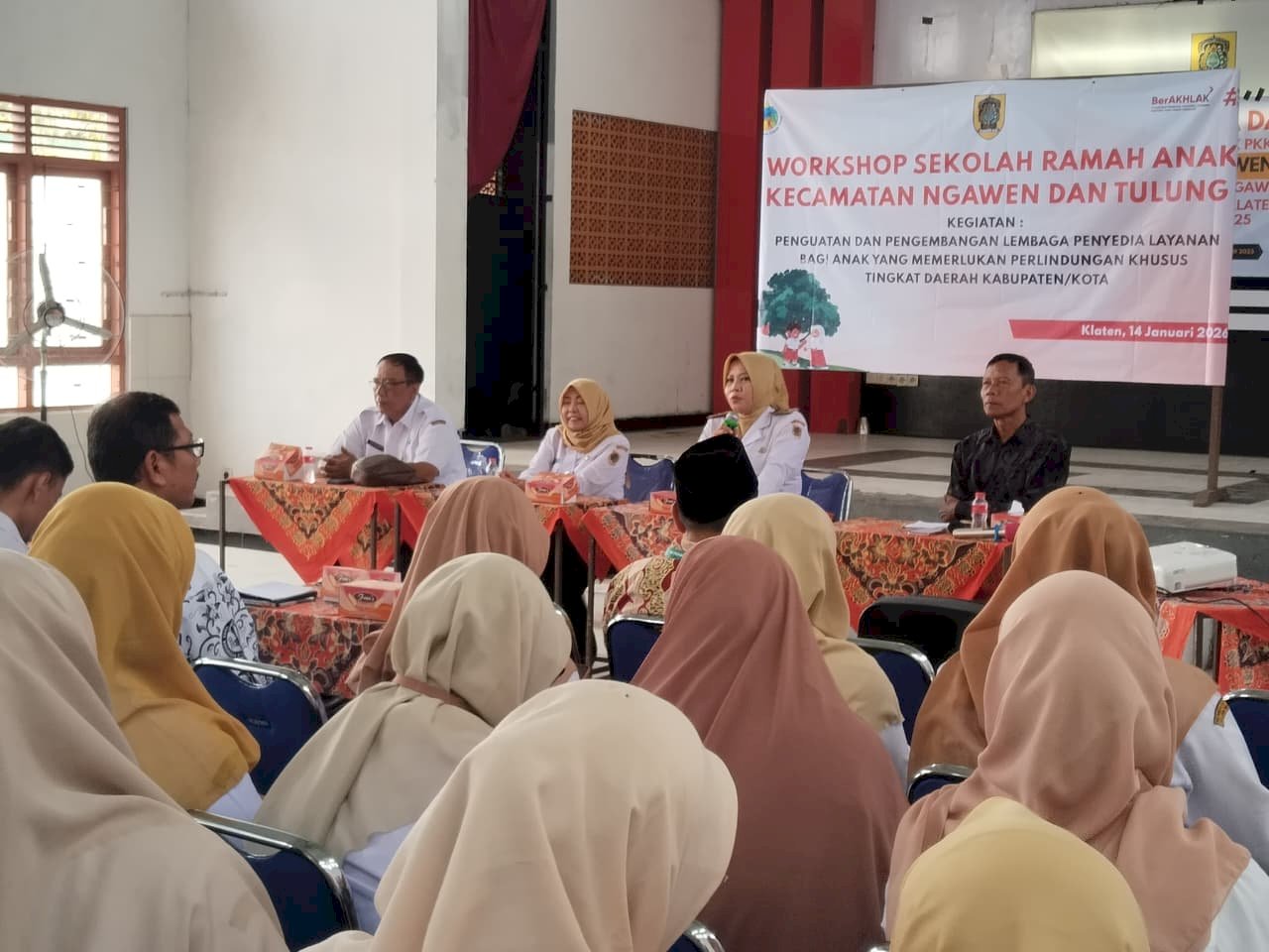 Workshop Sekolah Ramah Anak (SRA) bagi SD Negeri / Swasta dan MI