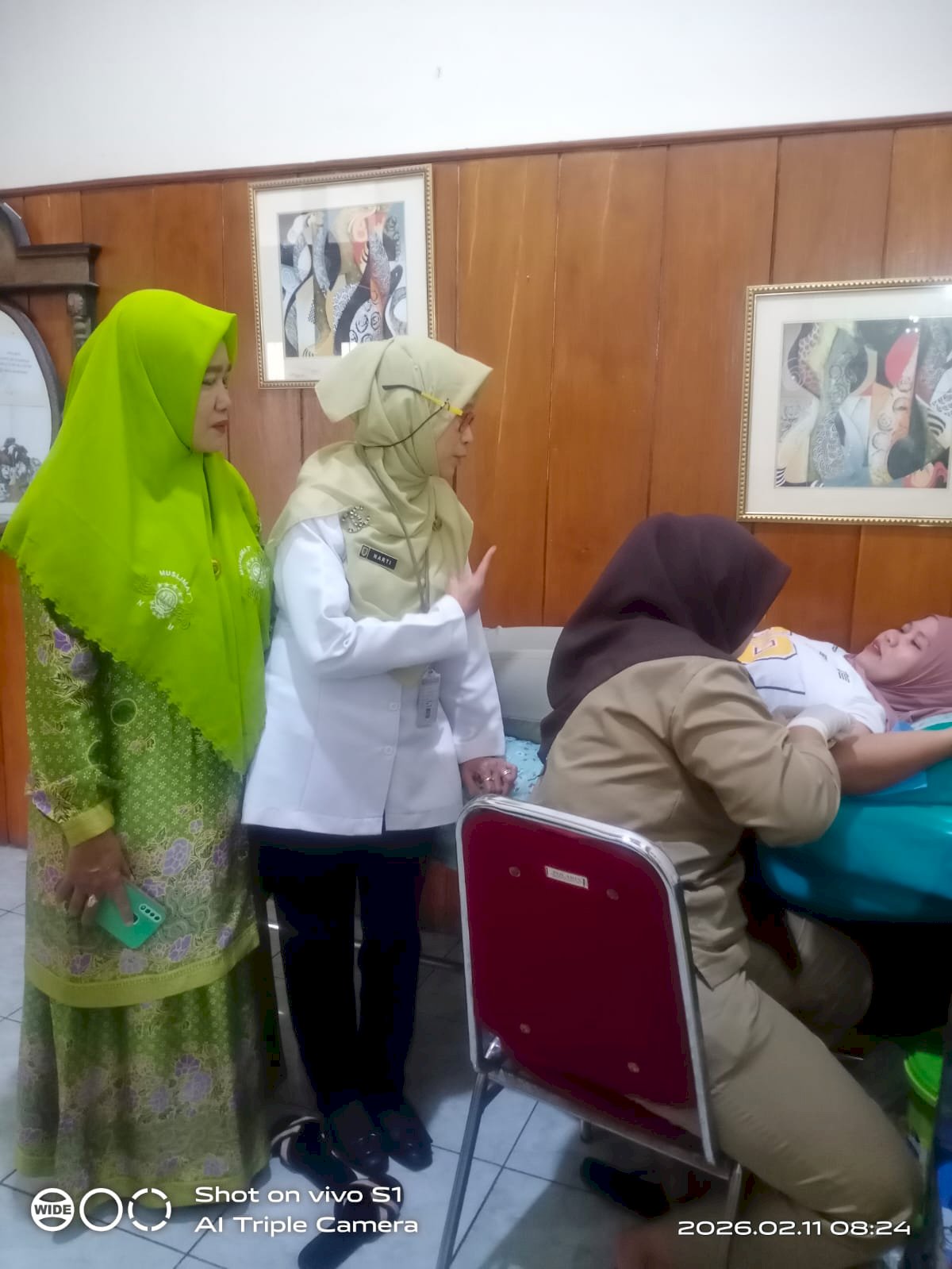 Pelayanan KB dalam rangka Harlah ke-80 Muslimat NU