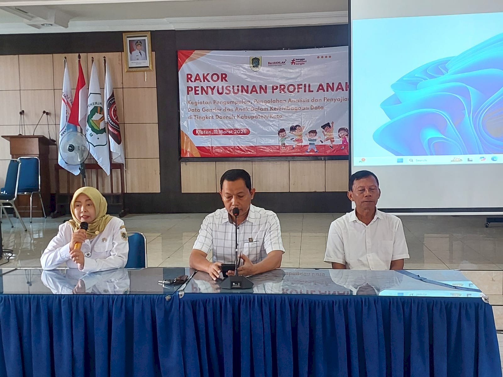 Rapat Koordinasi Penyusunan Profil Anak Kabupaten Klaten Tahun 2025