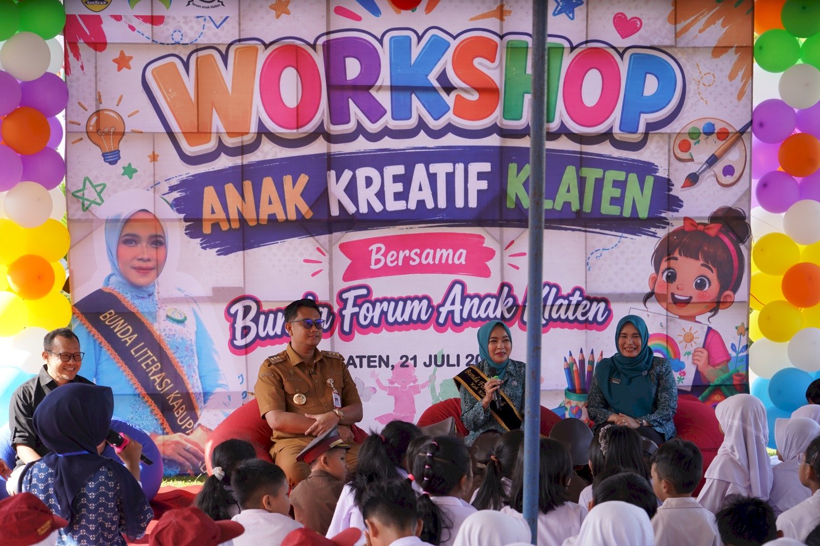 Workshop Kreativitas Anak Klaten dalam Rangka Hari Anak Nasional Tahun 2026
