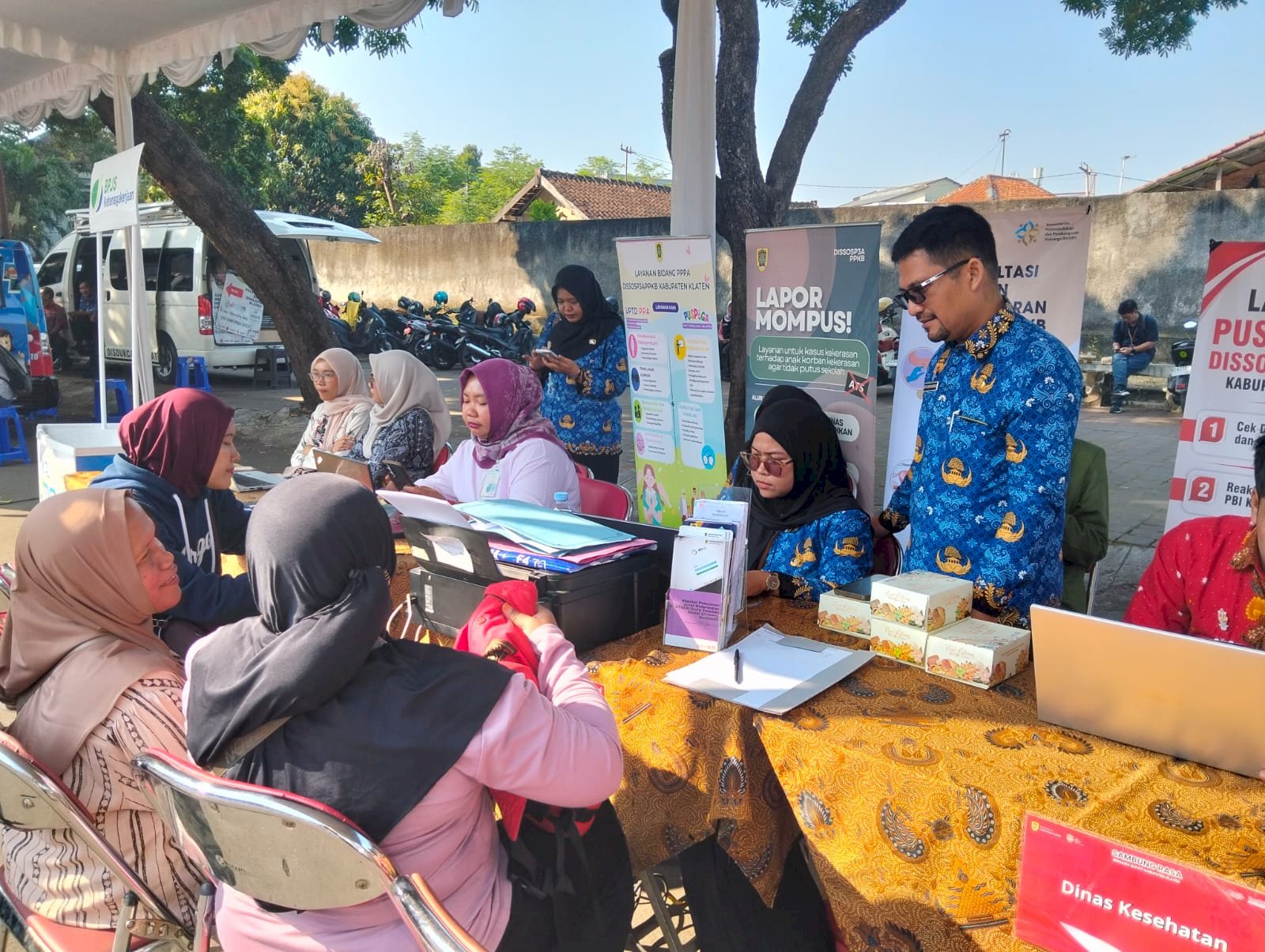 Sambung Rasa Bupati Klaten Tahun 2026 di Halaman Gedung RSPD