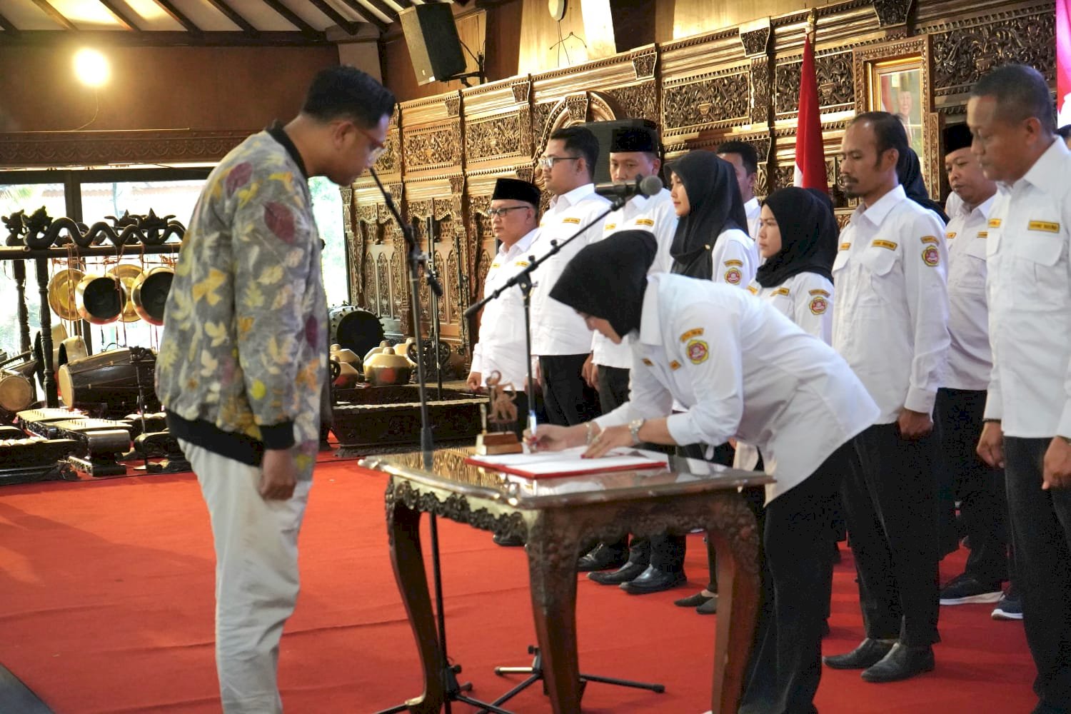 Pengukuhan Pengurus Karang Taruna Kabupaten Klaten Masa Bakti 2025–2030