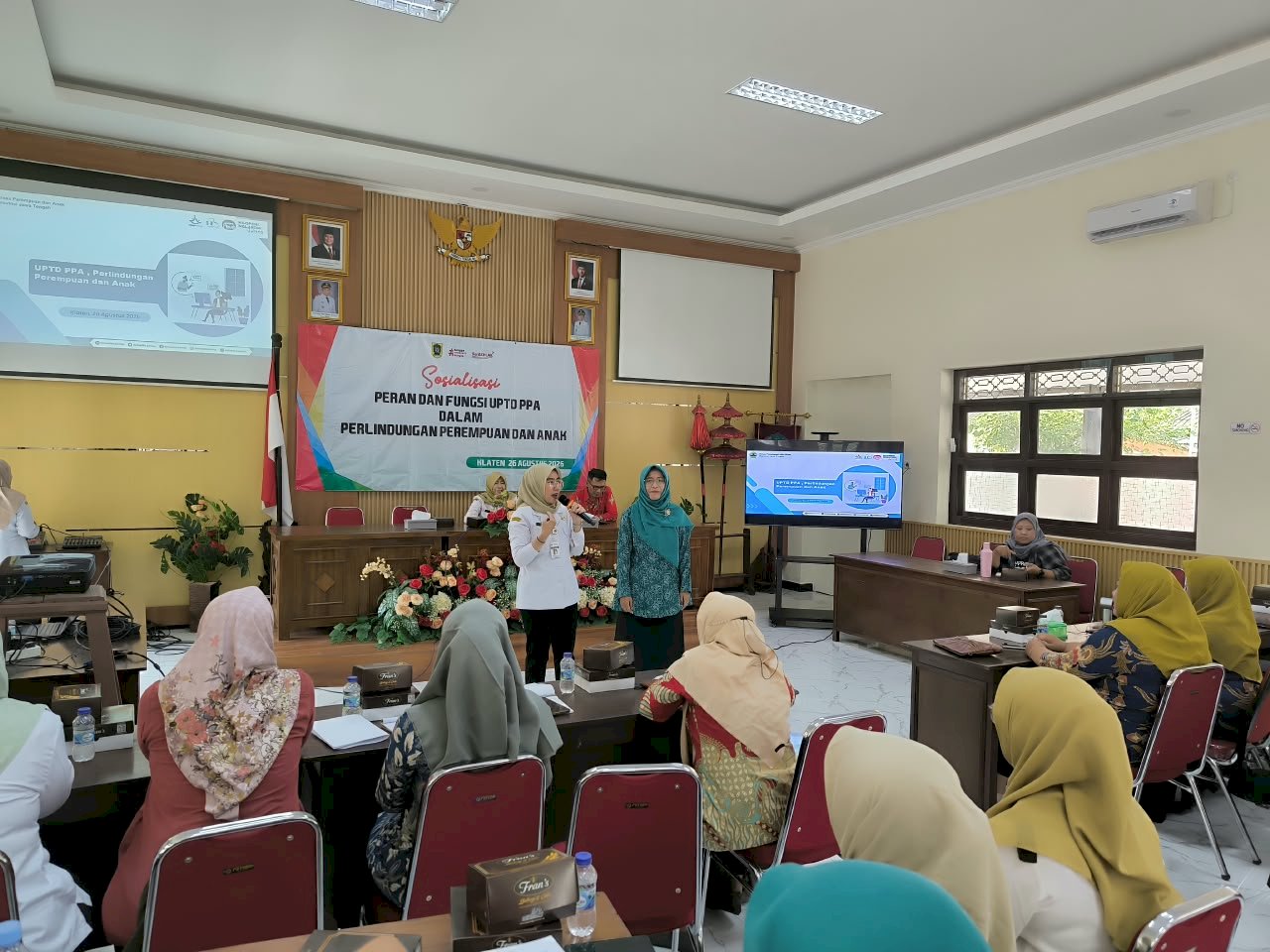 Sosialisasi Peran dan Fungsi UPTD PPA dalam Perlindungan Perempuan dan Anak di Kecamatan Juwiring